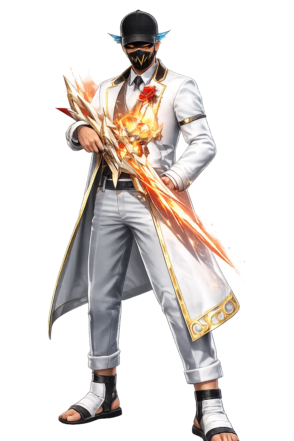 ไอดีหมวกวาสนา (เสื้อสูทขาว)